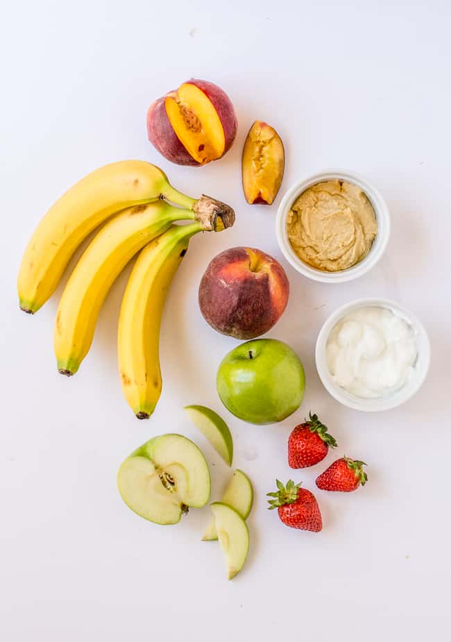 Ingredients for Fruit Toast Toppings