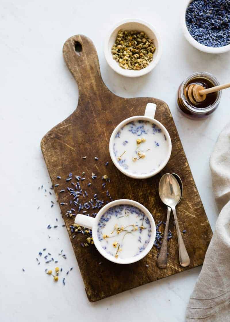 De-Stress With This Calming Chamomile Lavender Latte