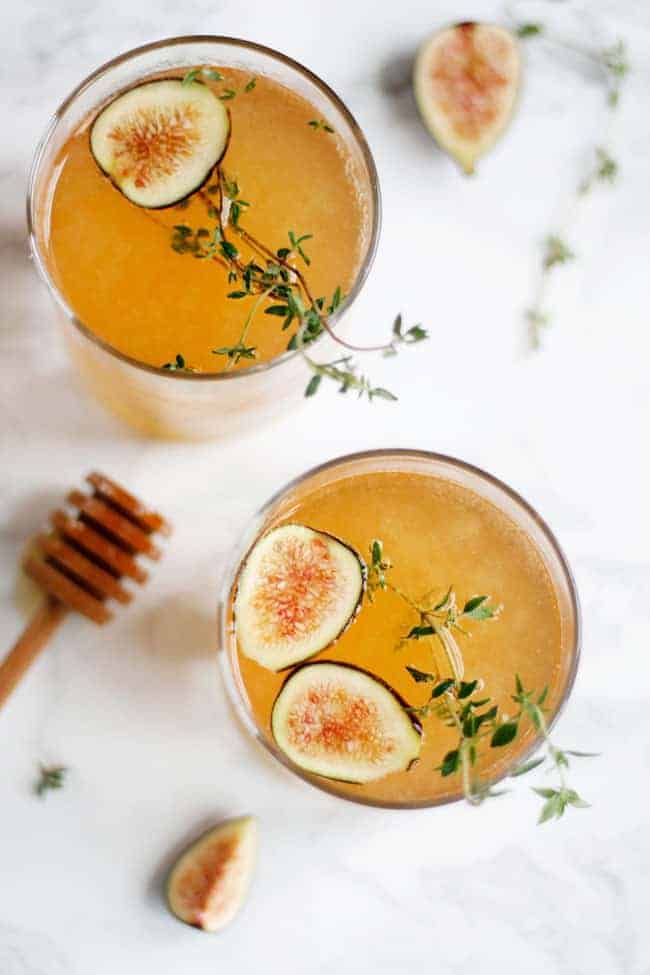 Glowing Fig & Honey Cocktail Recipe