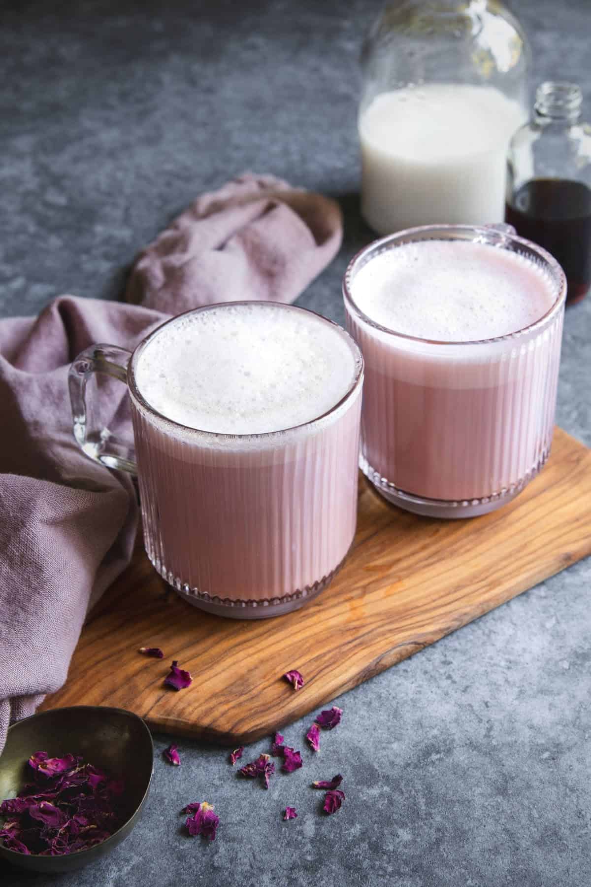 Green Tea Pink Latte Recipe